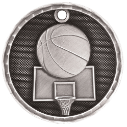 3D202 Basketball Medal with Six Pricing Options