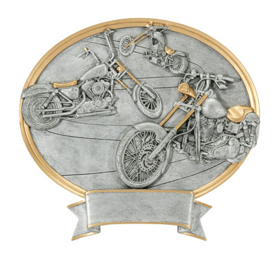 54655GS Resin Motorcycle Plaque