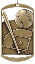 DT201 Dog Tag Baseball Medal with Six Pricing Options