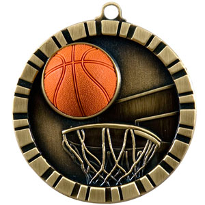 IM211 Basketball Medal with Six Pricing Options
