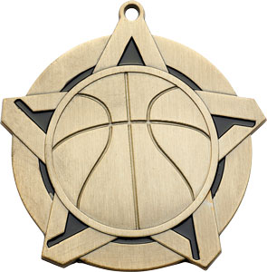 43020 Basketball Medal with Six Pricing Options