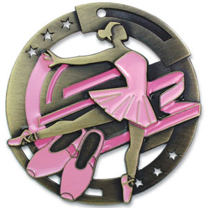 Large Enamel Ballet Medal with Six Pricing Options