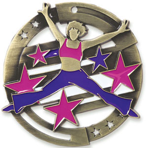 Large Enamel Dance Medal with Six Pricing Options
