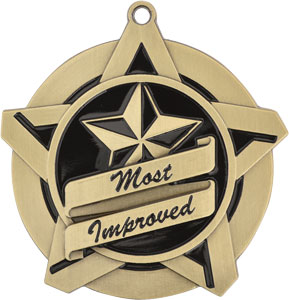 43021 Most Improved Medals with Six Pricing Options as low as $1.40
