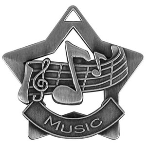 XS212 Music Star Medal with Six Pricing Options