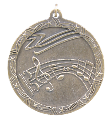 ST66 Music Medals with Six Pricing Options, as low as $1.40