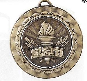 SP360 Spinning Math Medal with Six Pricing Options
