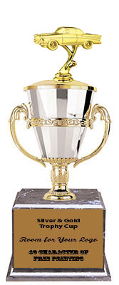 BMRC Classic Car Cup Trophies with Three Size Options
