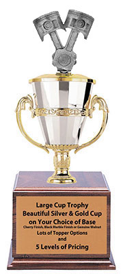 CFRC Piston Cup Trophies with Three Size Options