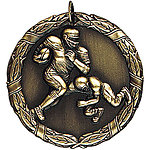 Football Medals XR212 with Neck Ribbons