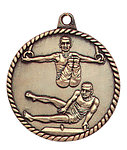 Male Gymnastics Medals HR795 with Neck Ribbons