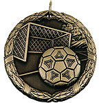 Soccer Medals XR213 with Neck Ribbons