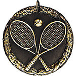 Tennis Medals XR222 with Neck Ribbons