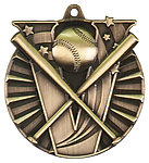 Baseball Softball Victory Medals JDVM101 with Neck Ribbons