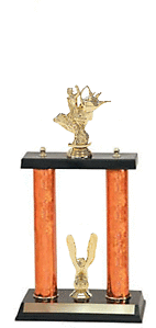 2P-743 Bull Riding Rodeo Trophy