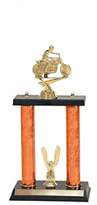 Flat Track Motorcycle Trophy