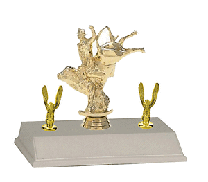 3BF Rodeo Trophies with double trim