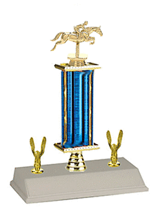 S3R-4006G Equestrian Jumping Trophy, select heights of 10