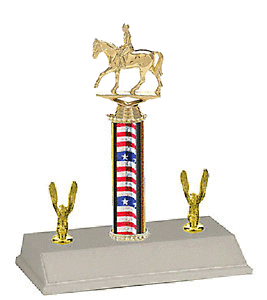 R3 Equestrian Rider Trophy, select heights of 8