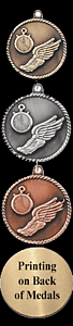 HR760TK High Relief Track Medals