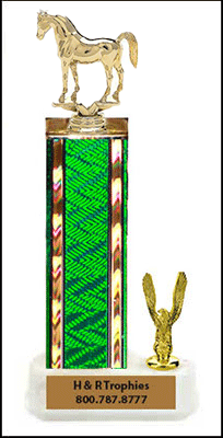 S2-704G Arabian Equestrian Trophy, select heights of 8