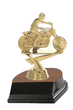 BF-360MTF Flat Track Racing Trophy includes free printing.