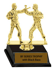 Men Sparring Base and Topper Martial Arts Trophy Men Sparring Base and Topper Martial Arts Trophy