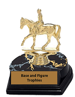 Small BF Equestrian Rider Trophies