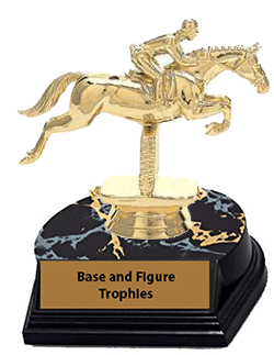 Small BF Equestrian Jumping Trophies