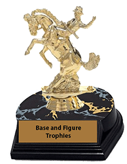 Small BF Bronc Horse Trophies