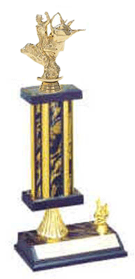 S2R-743G Bull Riding Trophy, select heights of 10