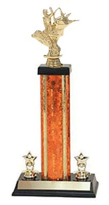 S3-743G Bull Rider Rodeo Trophy, select heights of 8