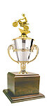 gwrc8-80074mc Motocross Silver and Gold Cup Trophy