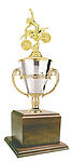 Motocross Silver and Gold Cup Trophy