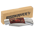 bison river stainless steel pocket knife