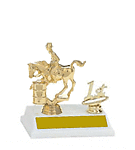 2BF Small Barrel Racing Trophy with Trim