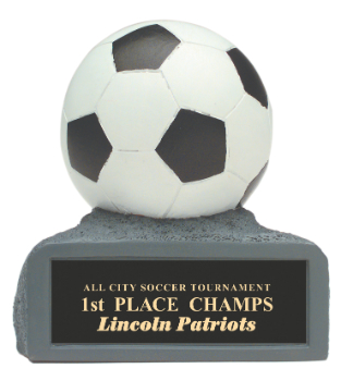 Achievement Star Soccer Resin Trophy  Soccer, Soccer awards, Soccer trophy