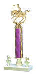 R3R Pole Bending Trophy with riser and double trim