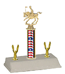 R3 Pole bending Trophy with double trim