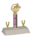 r3 atv - four wheeler trophies with double trim