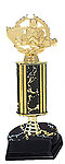 S1R Go-Kart Racing Trophies with Riser