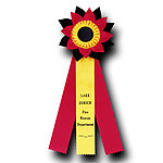 tr109 retriever and gundog field trial Rosette Ribbon