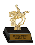 Small Barrel Racer Trophy