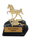 BF-703G small tennessee walking horse trophy