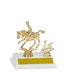 2BF Cutting Horse Trophy with Trim