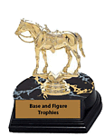 BF Western Saddled Horse Trophy